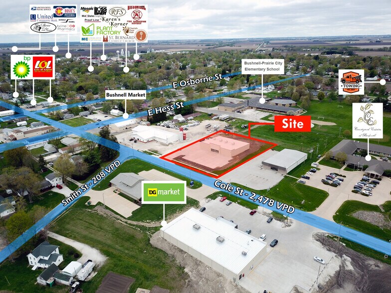 More Photos Of 1099 N Cole St, Bushnell General Retail For Sale