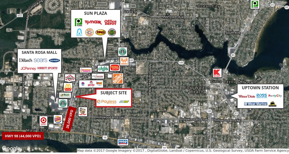 More Photos Of 421 Mary Esther Blvd, Mary Esther General Retail For Lease