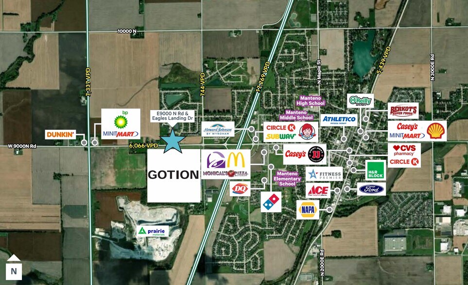 Primary Photo Of Eagles Landing, Manteno Land For Sale