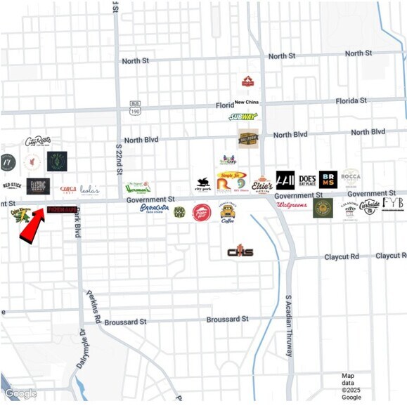 More Photos Of 1600 Government St, Baton Rouge Freestanding For Lease