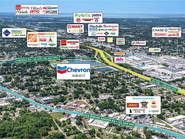 More Photos Of 4985 Old Winter Garden, Orlando Service Station For Sale