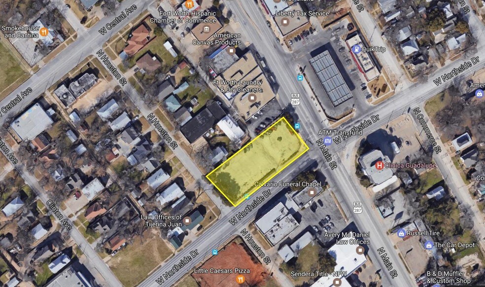 More Photos Of Northside Drive & Main St, Fort Worth Land For Lease