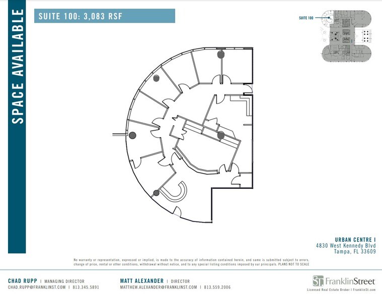 More Photos Of 4830 W Kennedy Blvd, Tampa Unknown For Lease