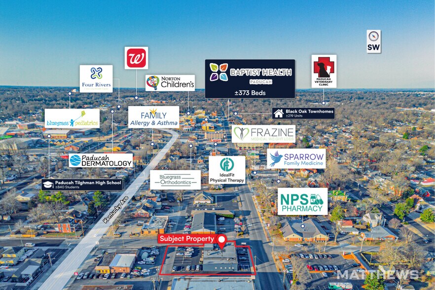 More Photos Of 1836 Broadway St, Paducah Medical For Sale