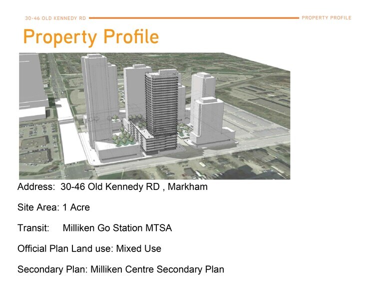 More Photos Of 30 Old Kennedy Rd, Markham Land For Sale