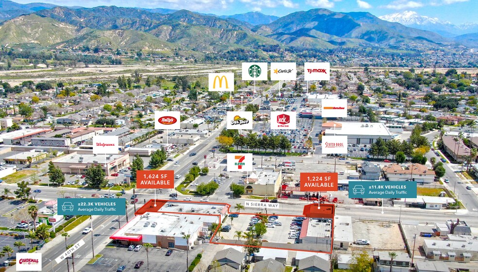 More Photos Of 3970-3996 N Sierra Way, San Bernardino Unknown For Lease