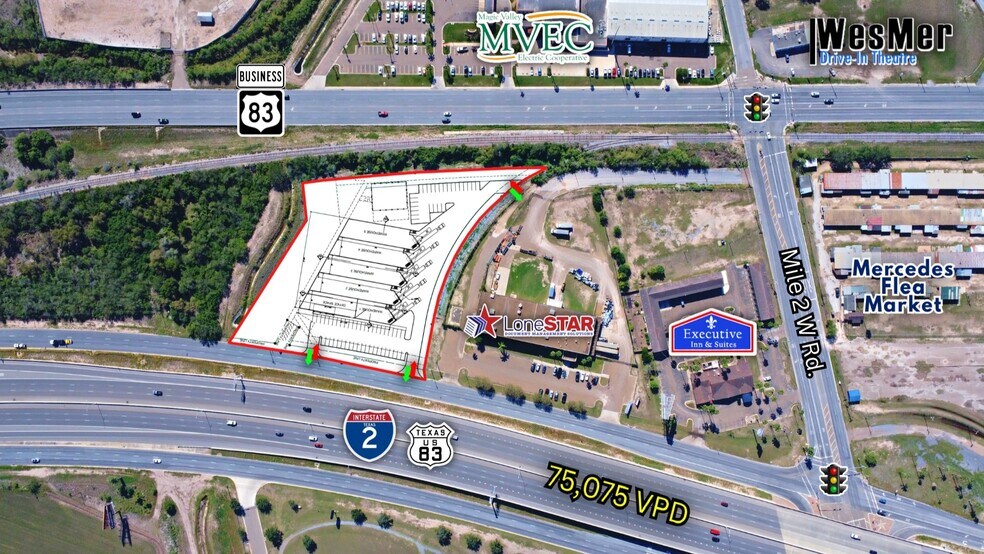 More Photos Of TBD E Expressway 83, Mercedes Warehouse For Lease