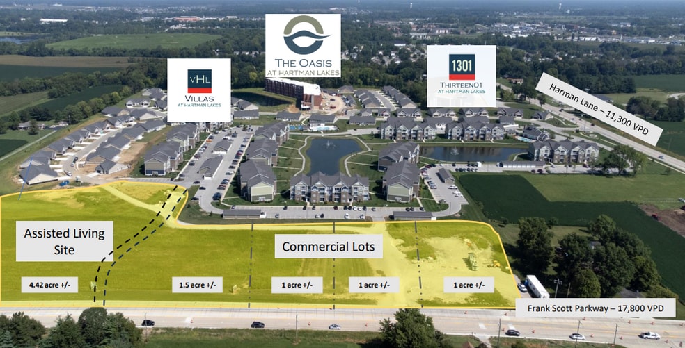 Primary Photo Of Hartman Lakes, Shiloh Land For Sale