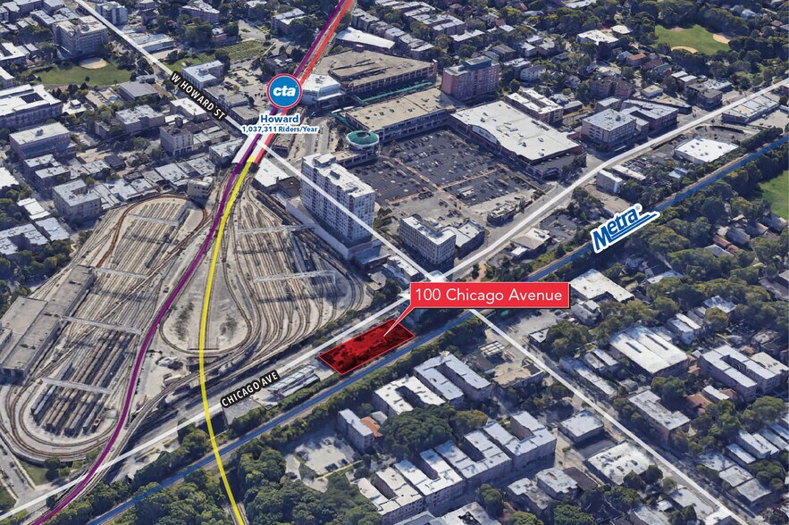 Primary Photo Of 100 Chicago, Evanston Land For Sale