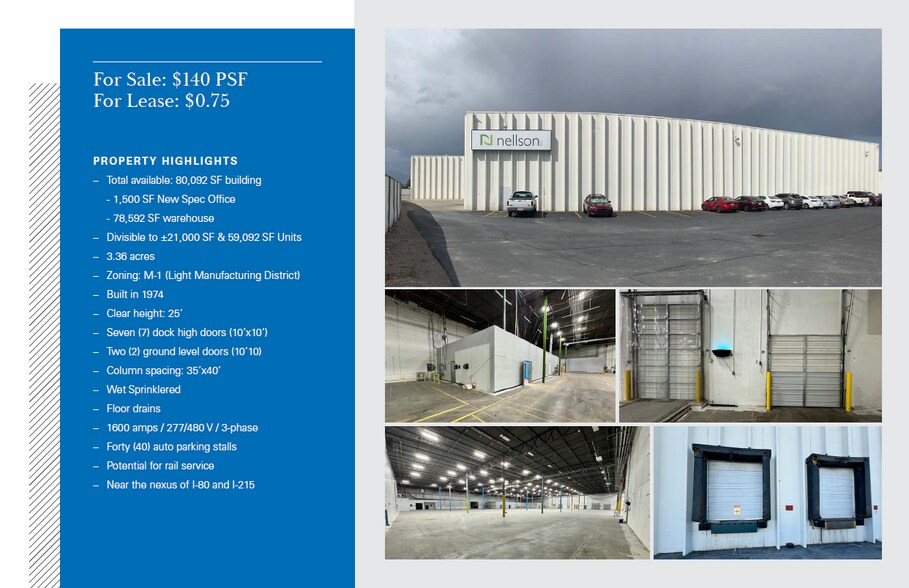 More Photos Of 389 Orange st, Salt Lake City Industrial For Lease