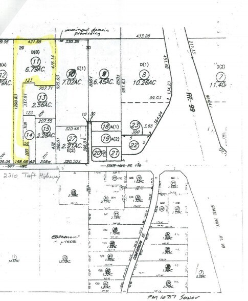 More Photos Of 2310 Taft Hwy, Bakersfield Land For Sale
