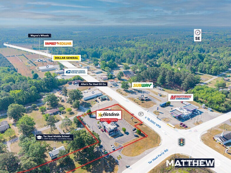 More Photos Of 14622 W NC Hwy 87, Tar Heel Fast Food For Sale