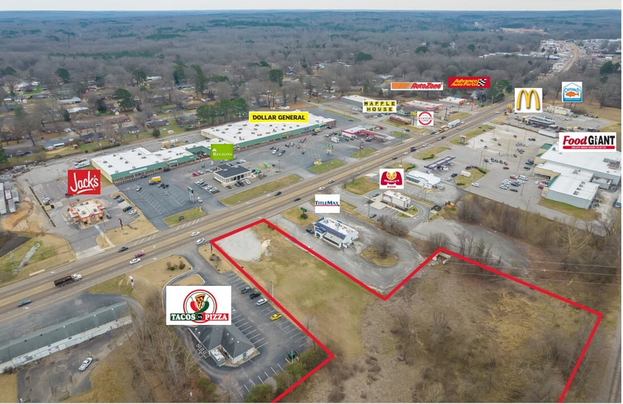 More Photos Of 1655 S Highland Ave, Jackson General Retail For Lease