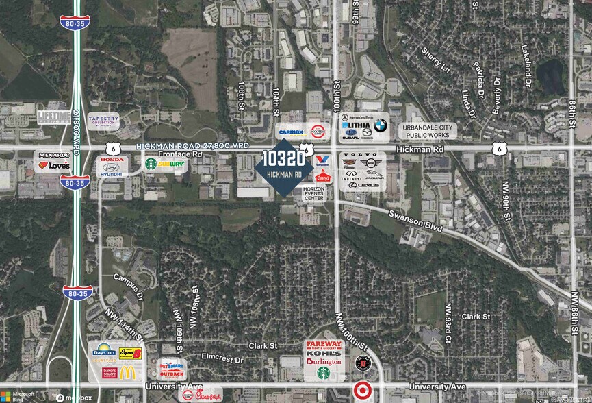 More Photos Of 10320 Hickman Rd, Clive Warehouse For Lease