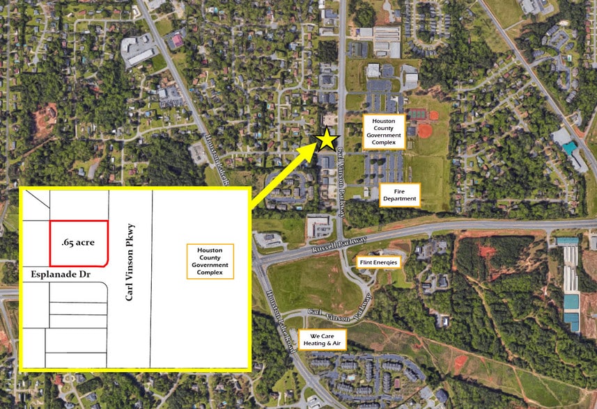 Primary Photo Of 201 Carl Vinson Pkwy, Warner Robins Land For Sale