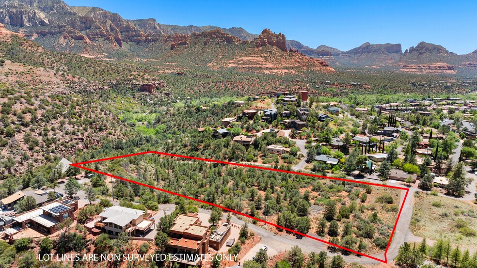 More Photos Of E of Jordan Road at the NEC Wilson Canyon Road, Sedona Land For Sale