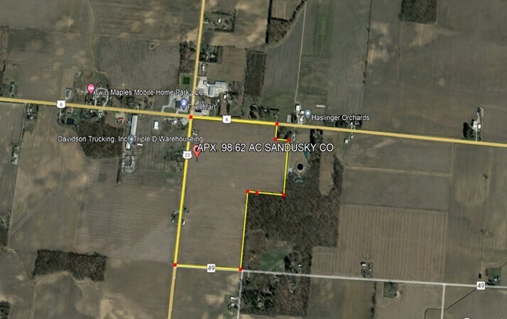 Primary Photo Of 12980 N. FOSTORIA RD., Bradner Land For Sale