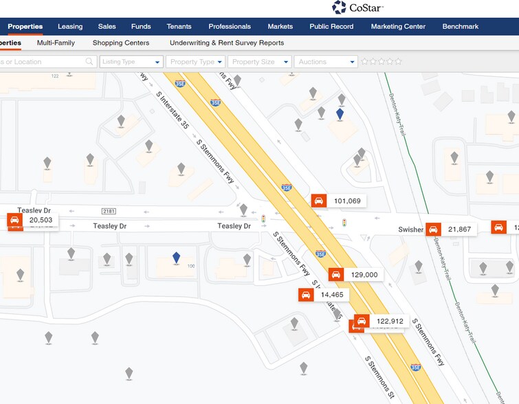 More Photos Of 8310 S Stemmons Fwy, Hickory Creek Land For Sale