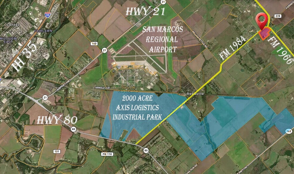 Primary Photo Of 2143 FM 1966, Maxwell Land For Sale