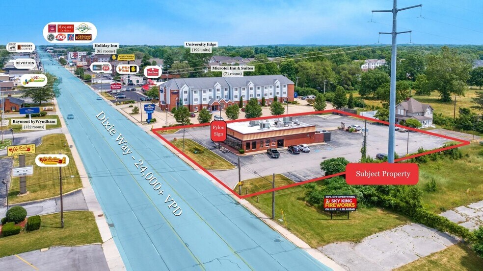 More Photos Of 320 Dixie Way, South Bend Fast Food For Sale