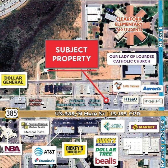 More Photos Of 1308 N Main St, Andrews Storefront For Sale