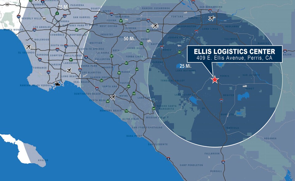 More Photos Of 409 E Ellis Ave, Perris Distribution For Lease