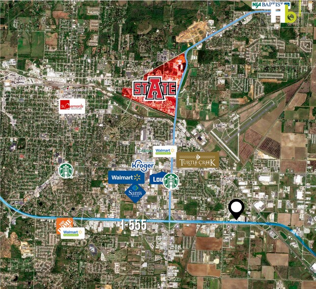 More Photos Of 4214 Access Rd, Jonesboro Self Storage For Sale