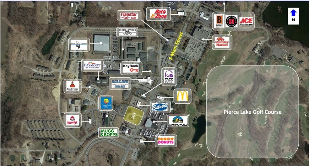 More Photos Of 1620 S Main St, Chelsea Land For Lease