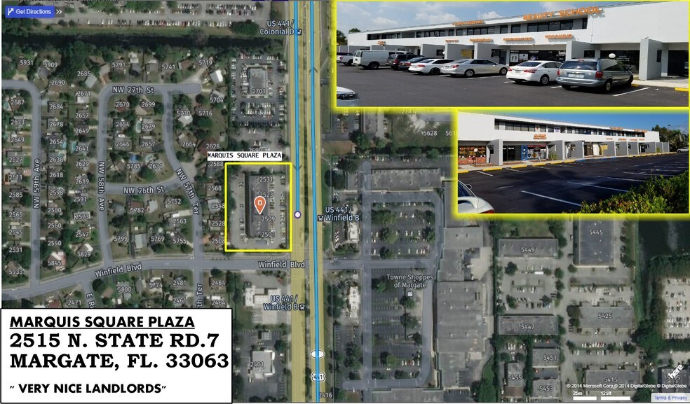 Primary Photo Of 2501-2531 N State Road 7, Margate Storefront Retail Office For Lease