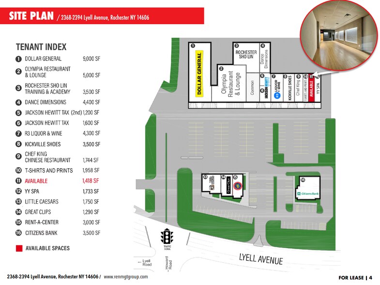 More Photos Of 2364-2390 Lyell Ave, Rochester Unknown For Lease