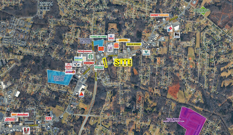 More Photos Of 2440 Springs Road Northeast, Hickory Land For Lease