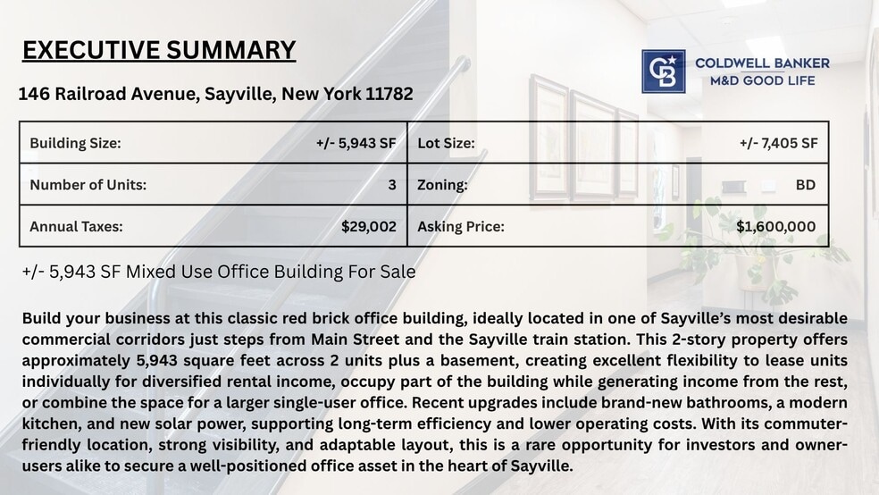 More Photos Of 146 Railroad Ave, Sayville Office For Sale
