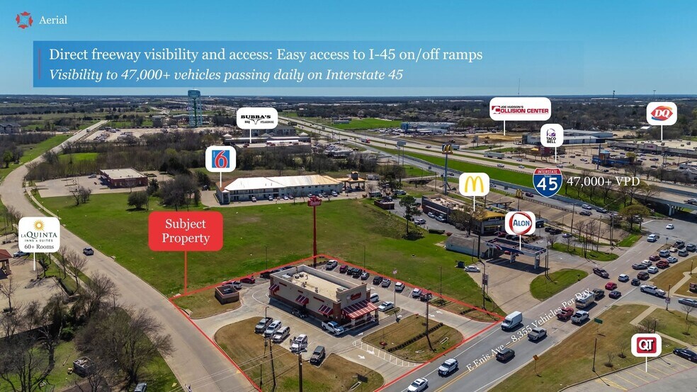 More Photos Of 1211 E Ennis Ave, Ennis Restaurant For Sale