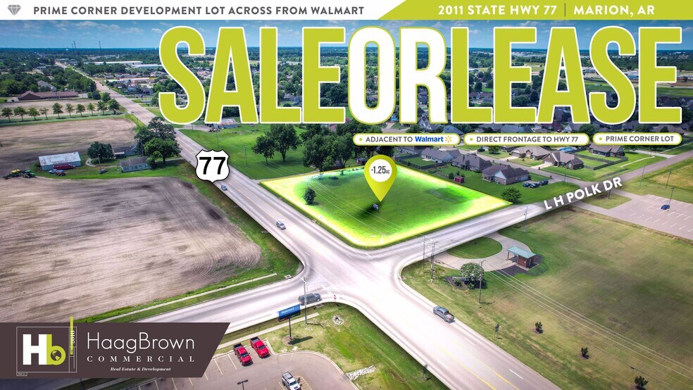 More Photos Of State Highway 77 @ L.H. Polk Rd., Marion Land For Lease