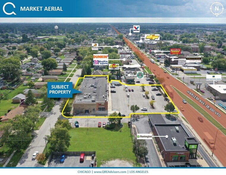 More Photos Of 7901-7945 S Harlem Ave, Burbank General Retail For Sale