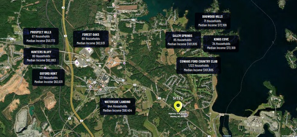 More Photos Of 00 NC Hwy 73, Stanley Land For Sale