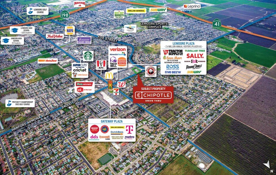 More Photos Of 155 W Hanford Armona Rd, Lemoore General Retail For Sale