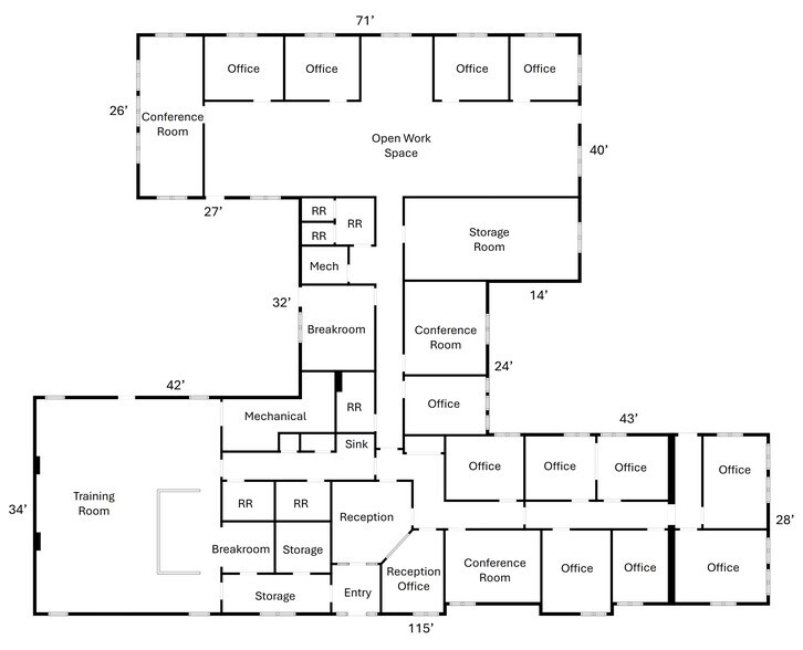 More Photos Of 14387 Edgewood Dr, Baxter Office For Lease