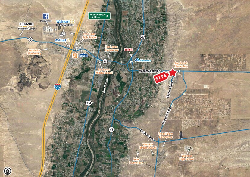 More Photos Of SWC Meadow Lake Rd & Cypress blvd, Los Lunas Land For Sale
