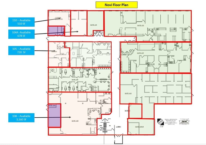 More Photos Of 39500 W Ten Mile Rd, Novi Medical For Lease