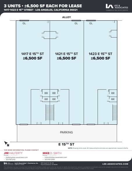 More Photos Of 1417 15th, Los Angeles Warehouse For Lease