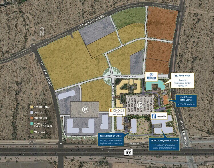 More Photos Of NWC Hayden & Loop 101, Scottsdale Office For Lease
