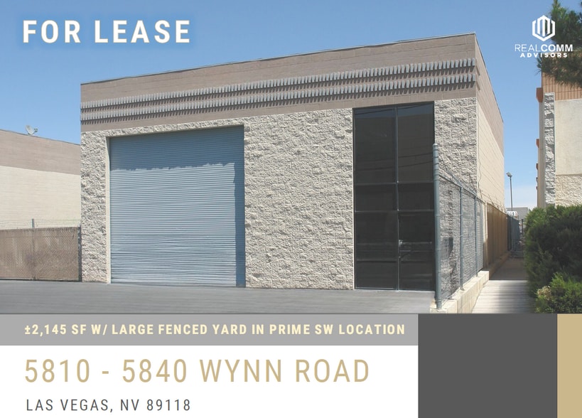 Primary Photo Of 5830 Wynn Rd, Las Vegas Unknown For Lease