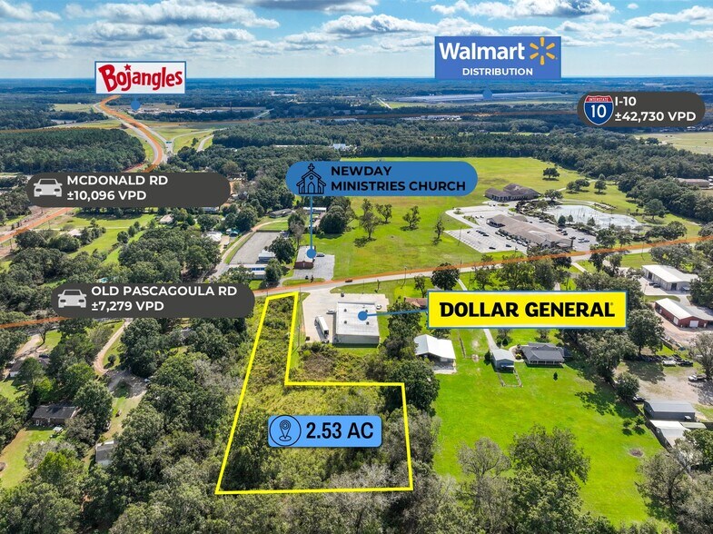 More Photos Of 8620 Old Pascagoula Rd, Theodore Land For Sale