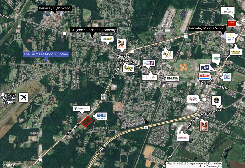 More Photos Of 506 S Live Oak Dr, Moncks Corner Land For Sale