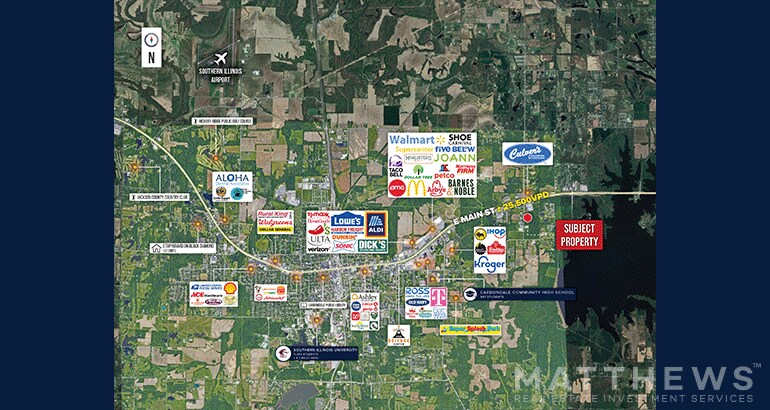 More Photos Of 1275 N Reed Station Rd, Carbondale Flex For Sale
