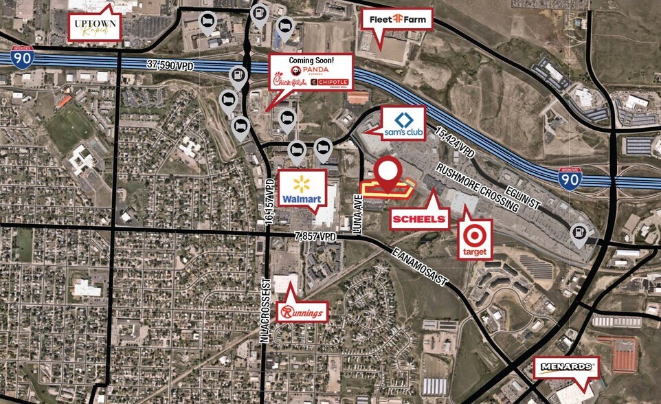 Primary Photo Of 1424 Luna Ave, Rapid City Land For Sale