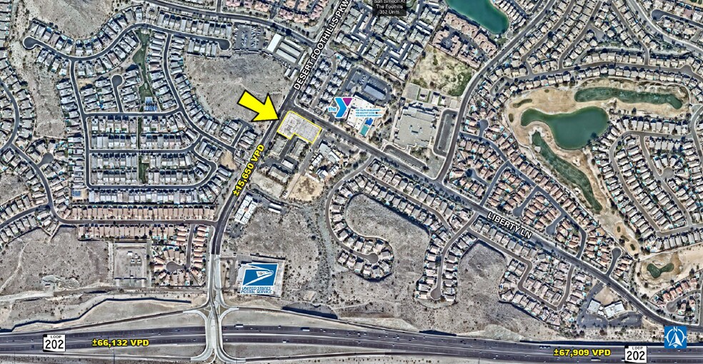 Primary Photo Of SEC Desert Foothills & Liberty Ln, Phoenix Land For Sale