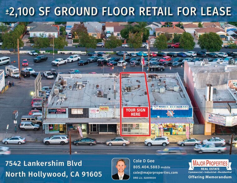 Primary Photo Of 7538-7544 Lankershim Blvd, North Hollywood Storefront For Lease