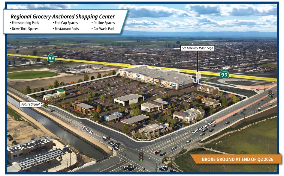 Primary Photo Of Hosking Ave, Bakersfield Unknown For Lease